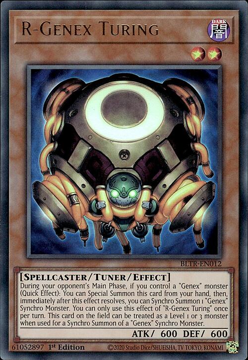 R-Genex Turing Card Front