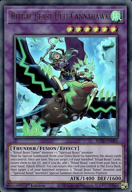 Ritual Beast Ulti-Cannahawk Card Front