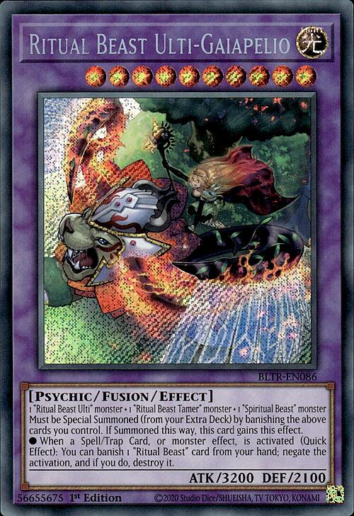 Ritual Beast Ulti-Gaiapelio Card Front