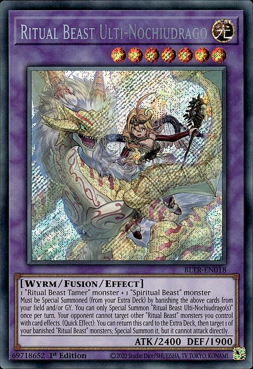 Ritual Beast Ulti-Nochiudrago Card Front