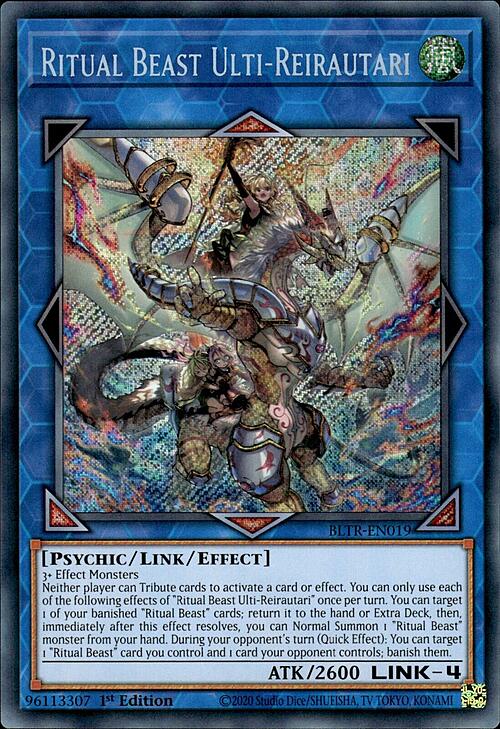 Ritual Beast Ulti-Reirautari Card Front