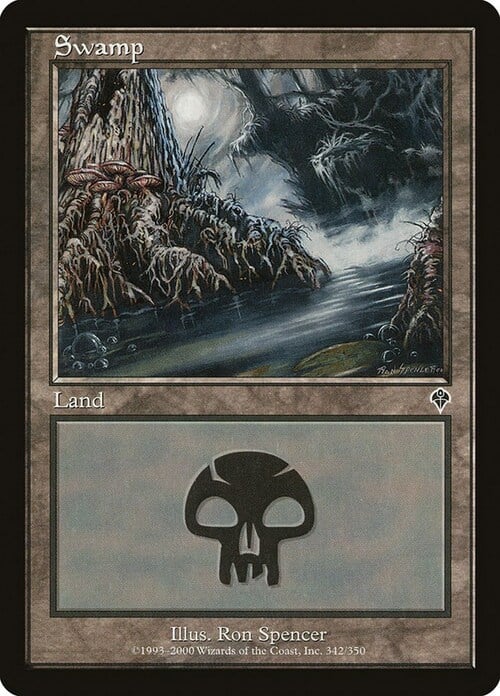Swamp Card Front