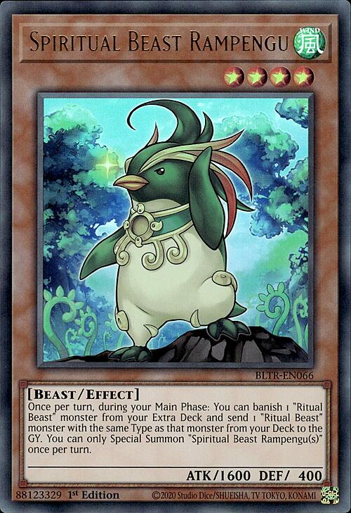 Spiritual Beast Rampengu Card Front