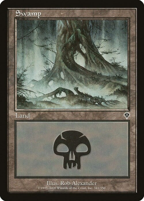 Swamp Card Front