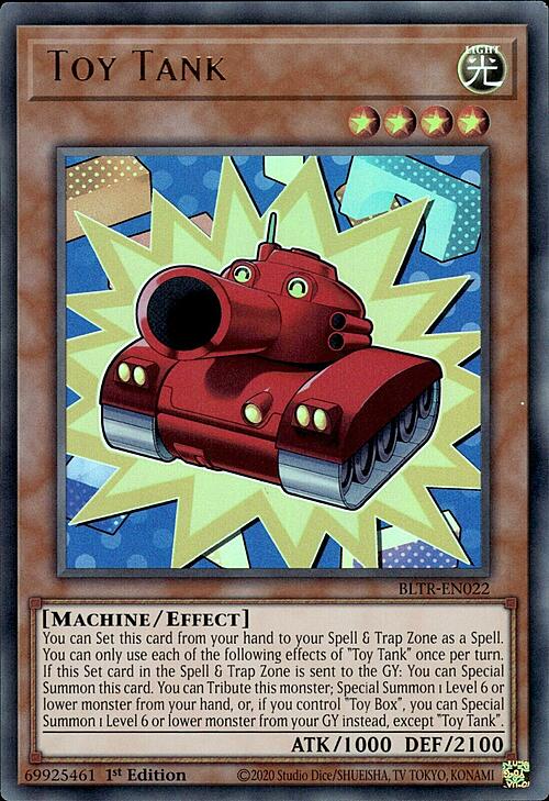 Toy Tank Card Front