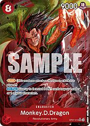 Monkey.D.Dragon · Alternate Art OP07-015a