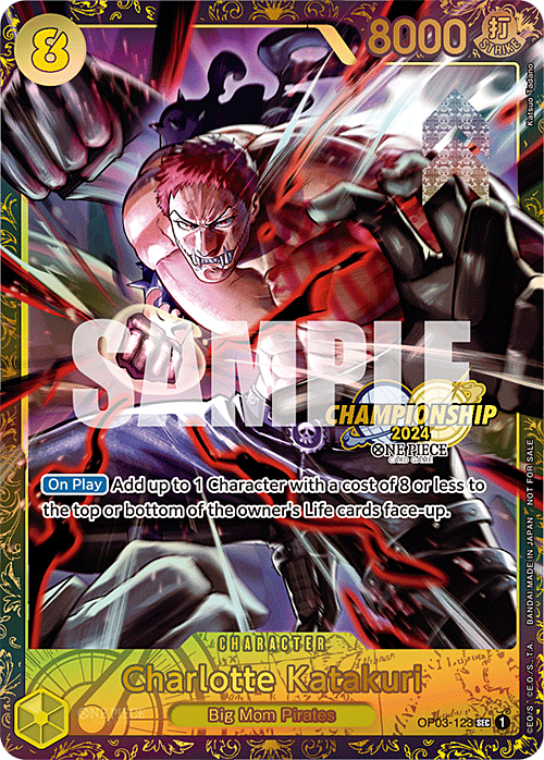 Charlotte Katakuri Card Front