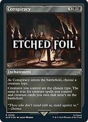 Conspiracy · Etched Foil 200