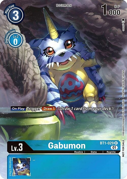 Gabumon Card Front