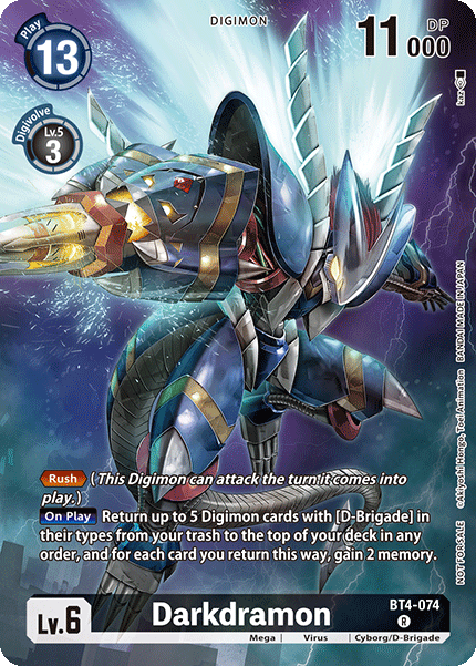Darkdramon Card Front