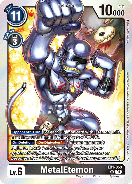 MetalEtemon Card Front