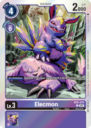 Elecmon · Official Tournament Pack Vol.12 BT6-070