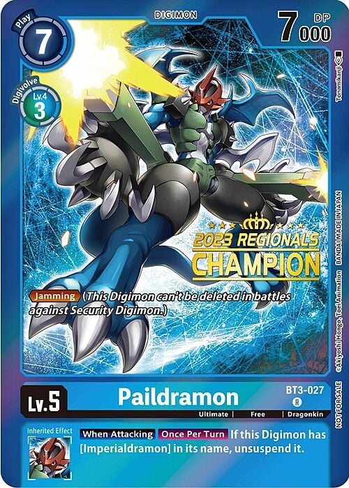 Paildramon Card Front