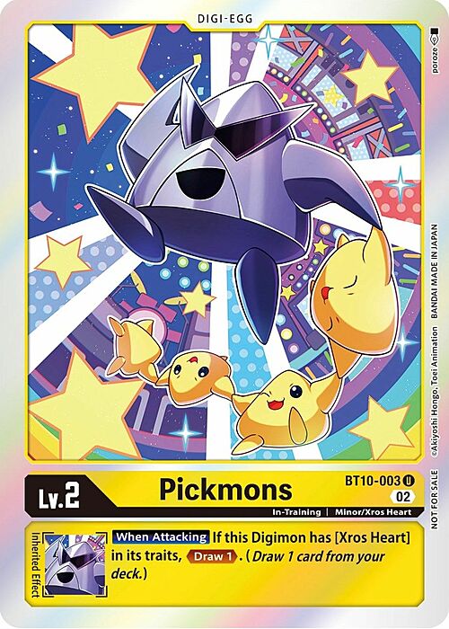 Pickmons Card Front