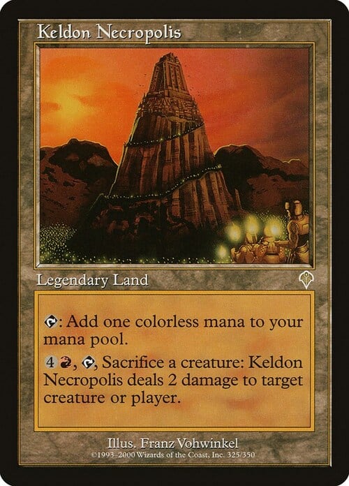 Keldon Necropolis Card Front
