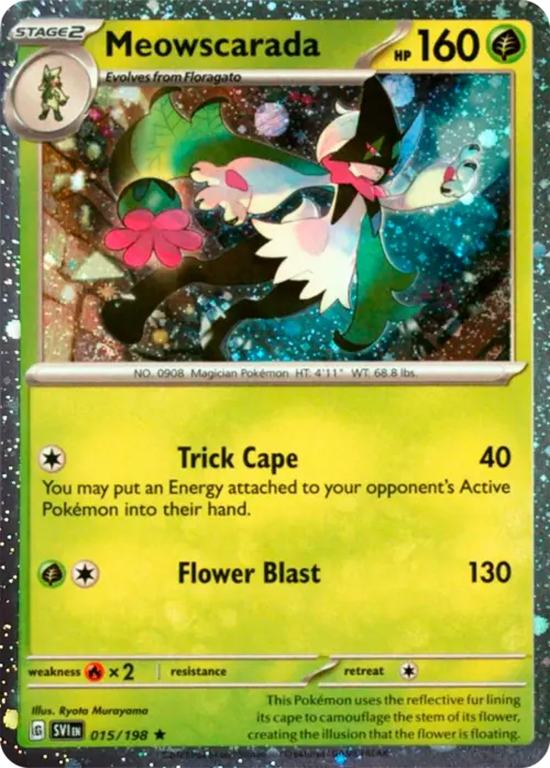 Meowscarada Card Front