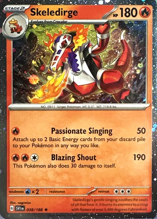 Skeledirge Card Front