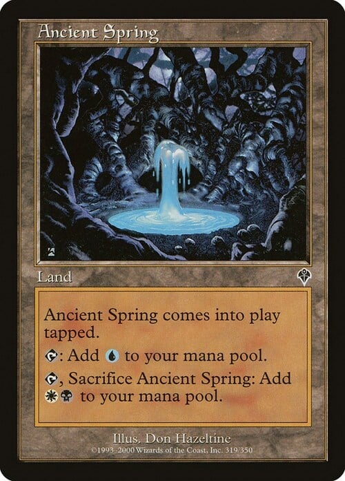 Ancient Spring Card Front