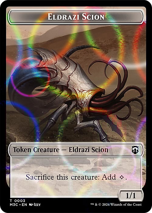 Eldrazi Scion // Eldrazi Spawn Card Front