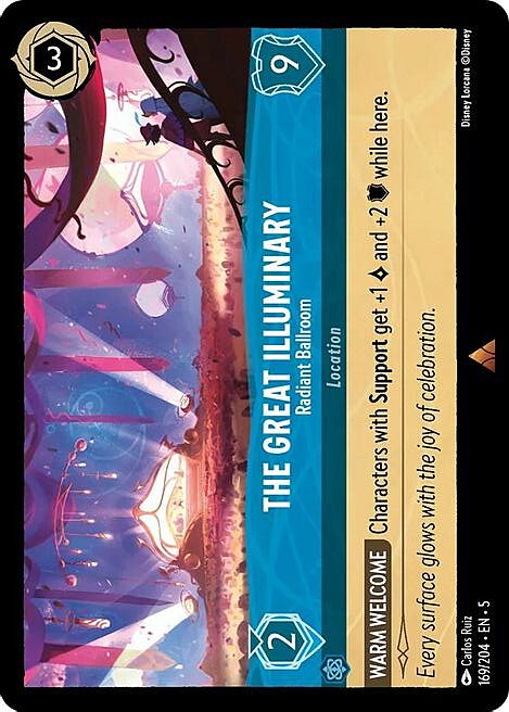 The Great Illuminary - Radiant Ballroom Card Front