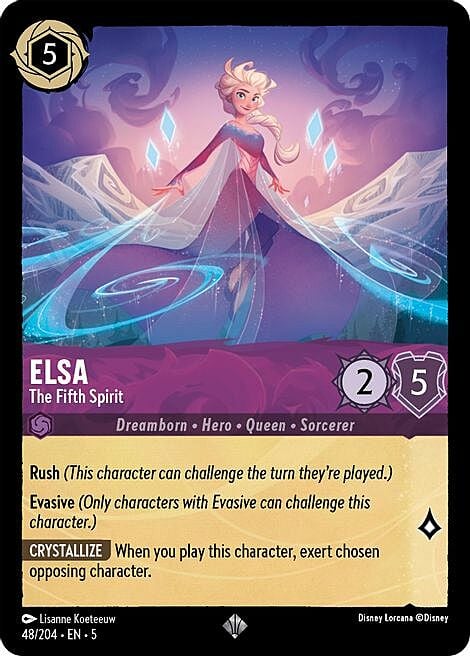 Elsa - The Fifth Spirit Frente