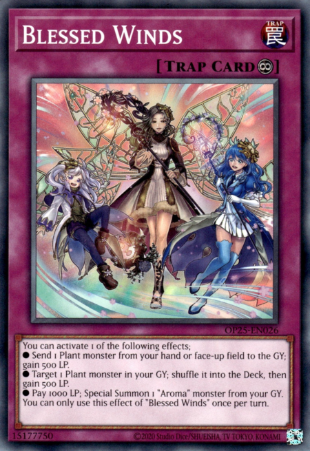 Blessed Winds Card Front