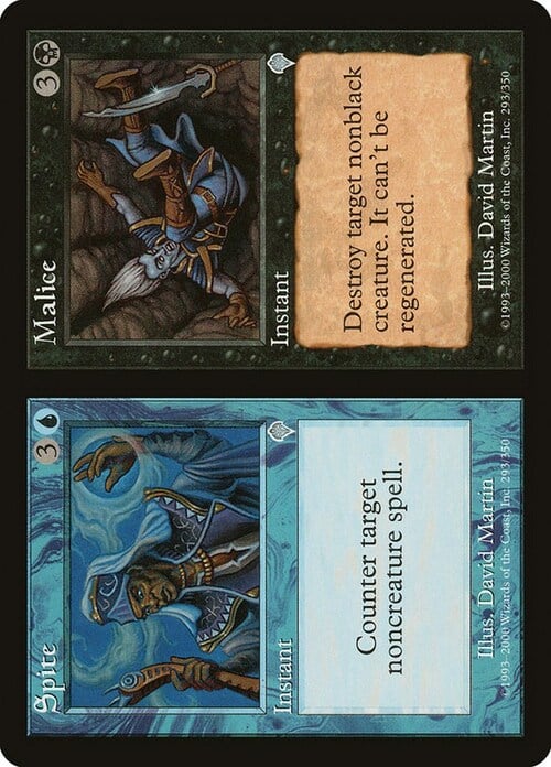 Spite // Malice Card Front