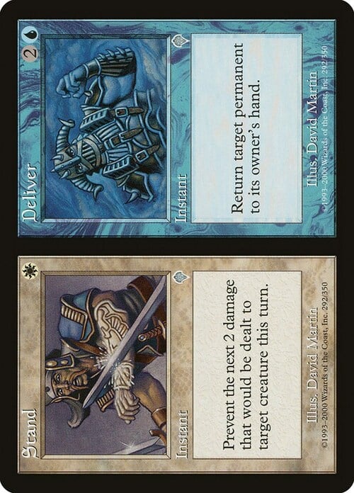 Stand // Deliver Card Front
