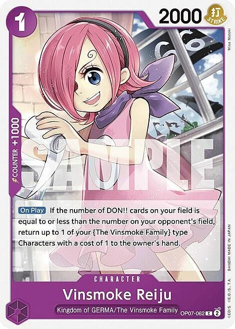 Vinsmoke Reiju Card Front