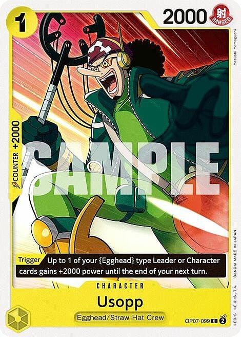 Usopp Card Front