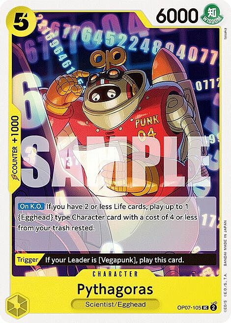 Pythagoras Card Front