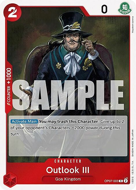 Outlook III Card Front