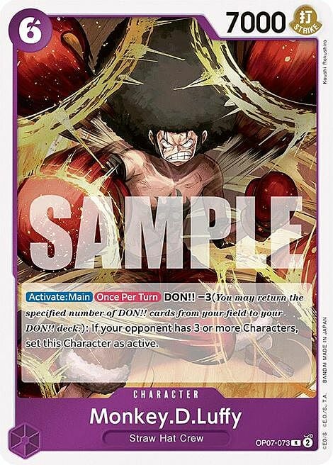 Monkey.D.Luffy Card Front