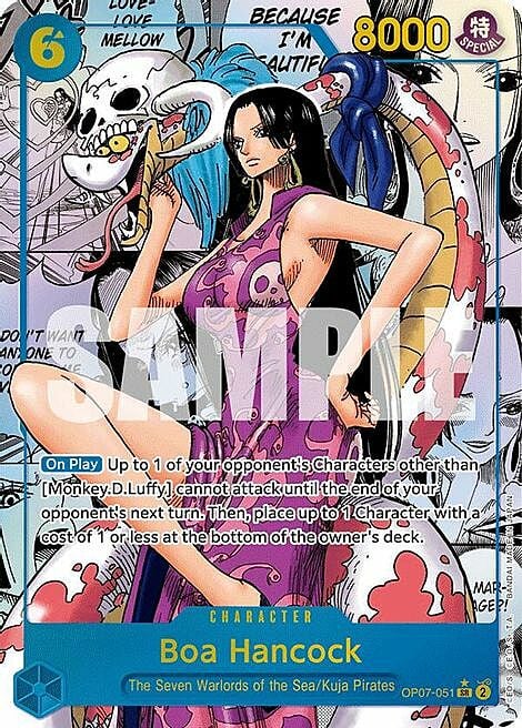 Boa Hancock Card Front