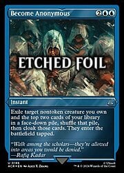 Become Anonymous · Etched Foil 186