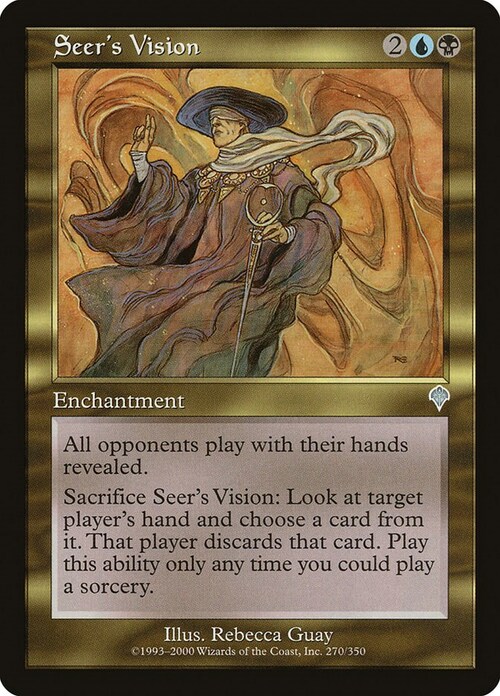 Seer's Vision Card Front
