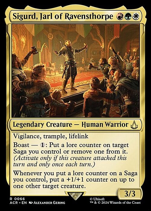 Sigurd, Jarl of Ravensthorpe Card Front