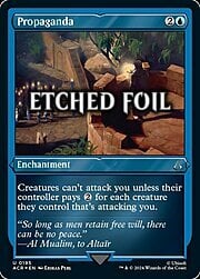 Propaganda · Etched Foil 195