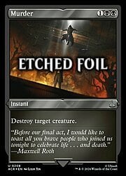 Murder · Etched Foil 208
