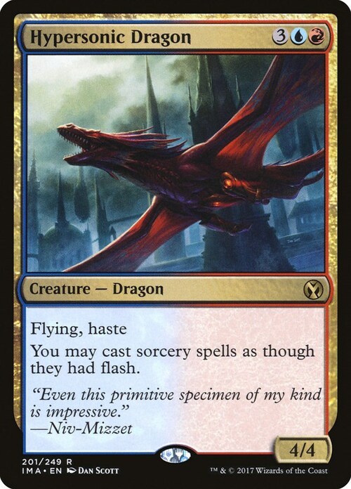 Hypersonic Dragon Card Front