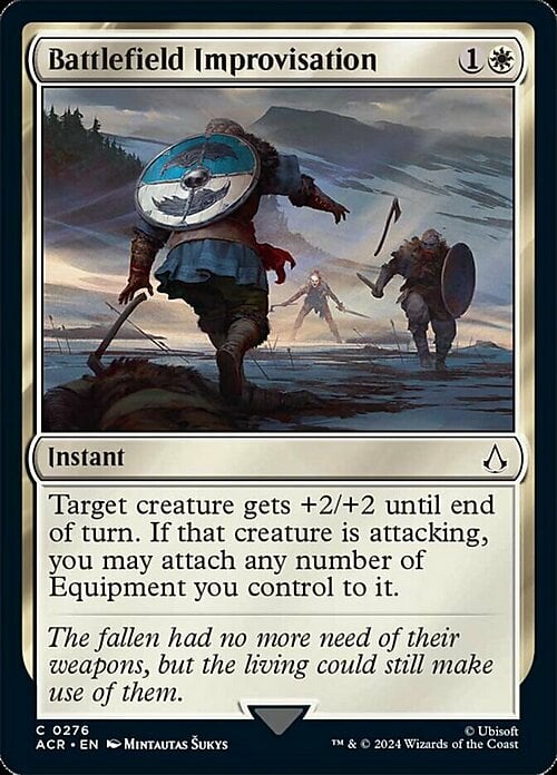 Battlefield Improvisation Card Front