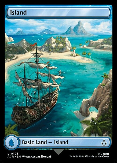 Island Card Front