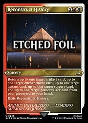 Reconstruct History · Etched Foil 245