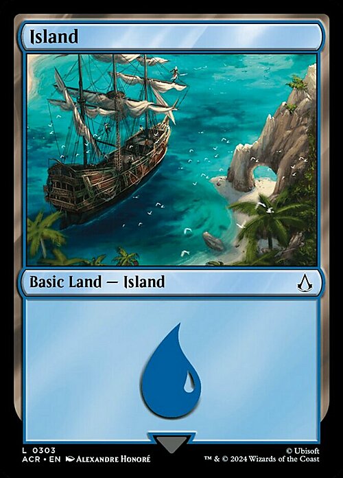 Island Card Front