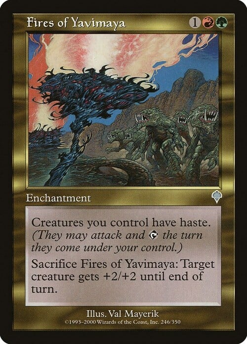 Fires of Yavimaya Card Front