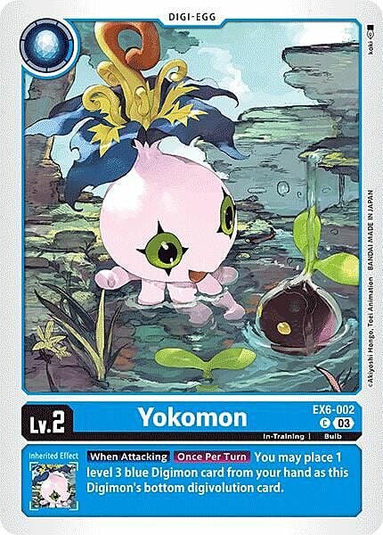 Yokomon Card Front