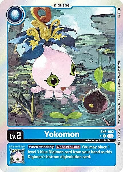 Yokomon Card Front