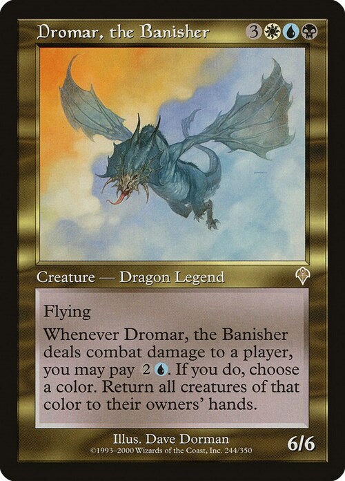 Dromar, the Banisher Card Front