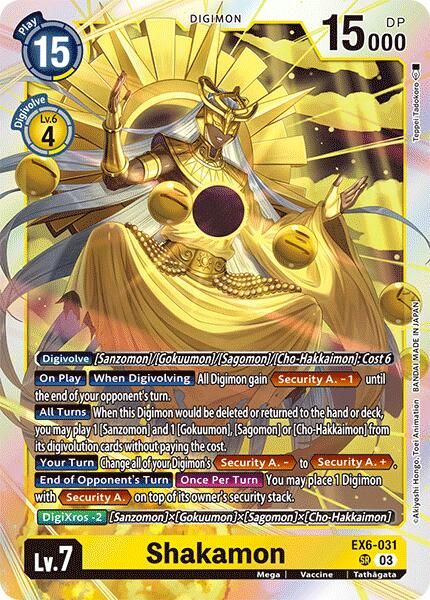 Shakamon EX06: Infernal Ascension | Digimon | CardTrader