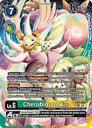 Cherubimon Ace · Alternate Art EX6-035a